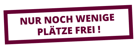 Wenige_frei_2022 Nur noch wenige Plätze frei
