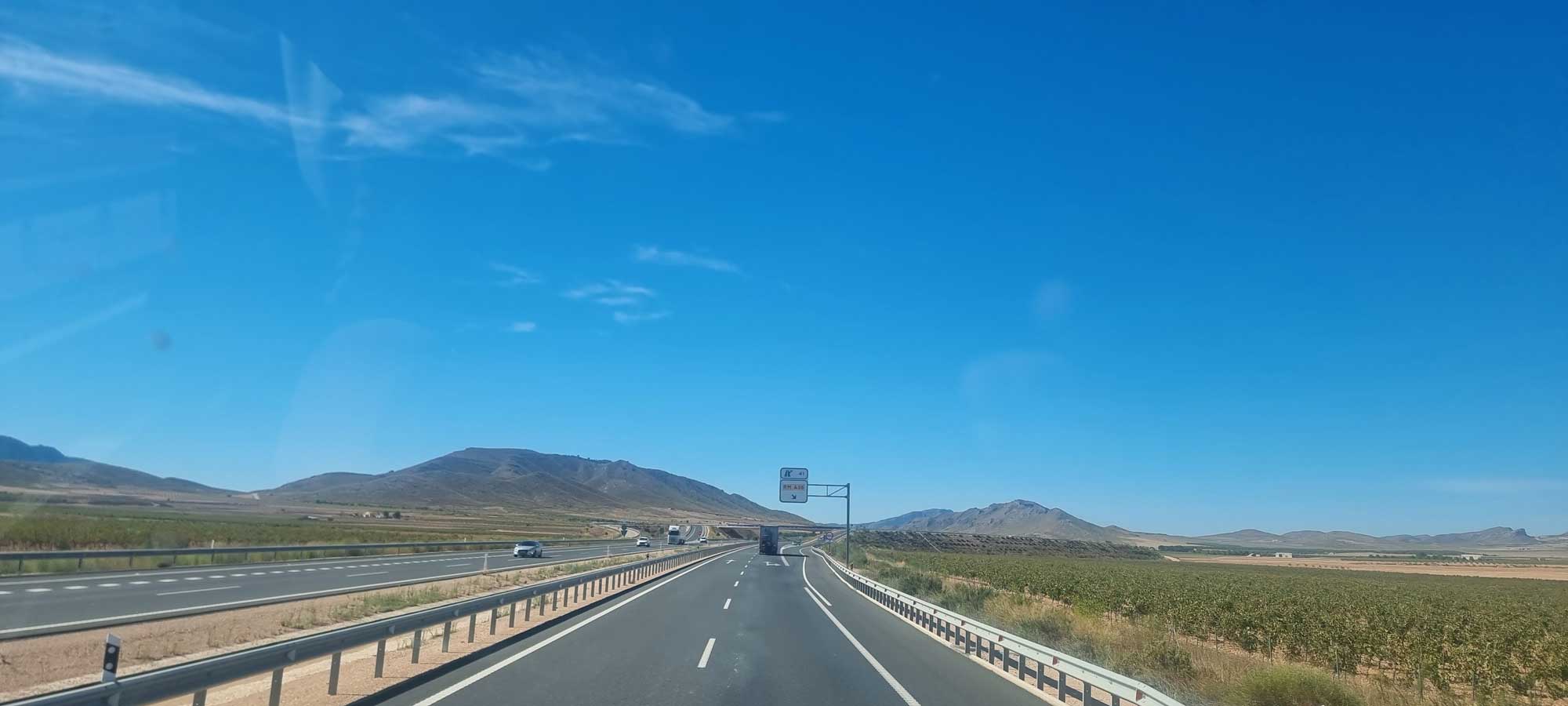 Auf dem Weg zum Ziel - Anreise am ersten Tag der Andalusien ERFAHREN 2022
