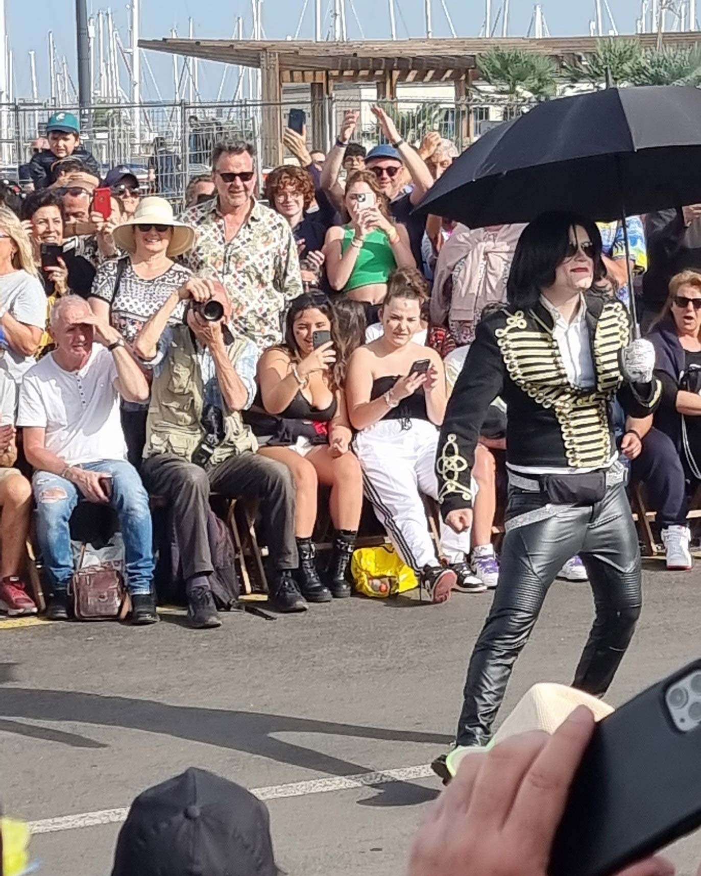 Michael Jackson beim Karneval auf Teneriffa 2023 mit M-Motorradreisen