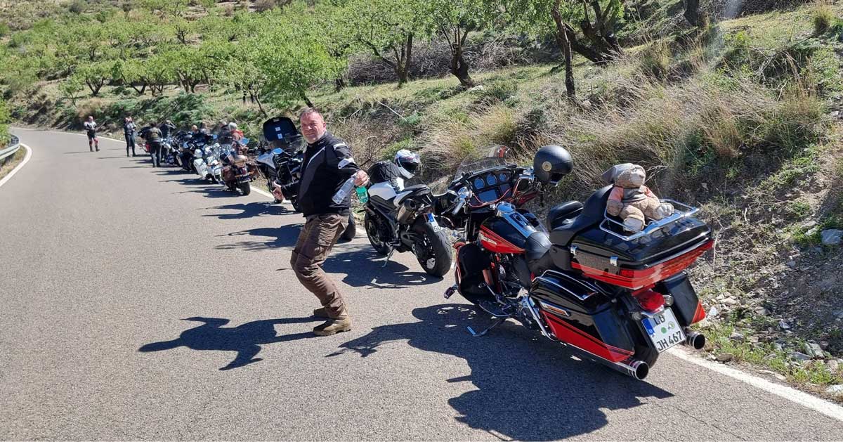 Motorradtour mit toller Strecke am zweiten Tag der Andalusien Sierra Nevada ERFAHREN 2023