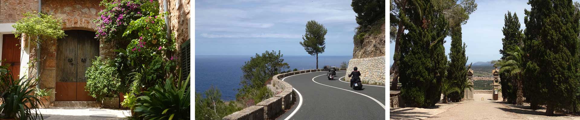 Mit Deinem Bike und M-Motorradreisen 2024 Urlaub auf Mallorca machen und sensationelle Routen bei den geführten Motorradtouren ERFAHREN