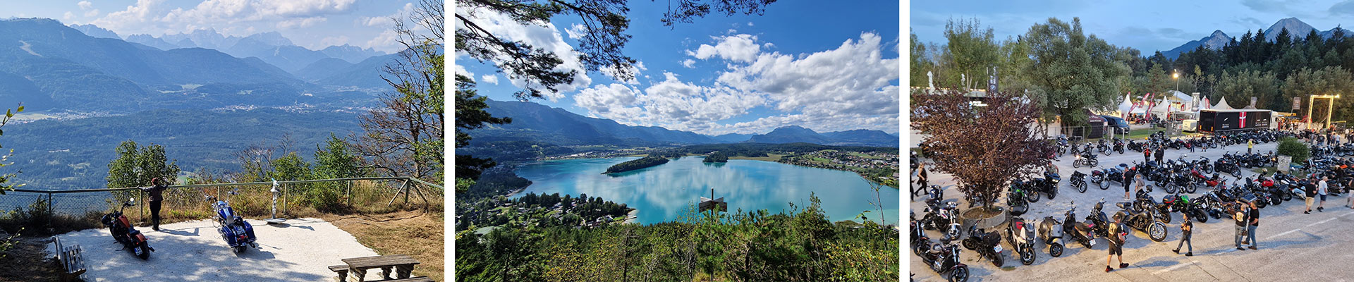 Mit M-Motorradreisen 2026 zur European Bike Week und Tagestouren mitmachen rund um Faak